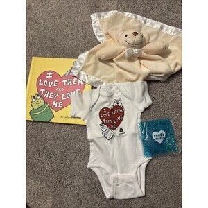 New Baby Lot Book Gum Toy Outfit Bear
